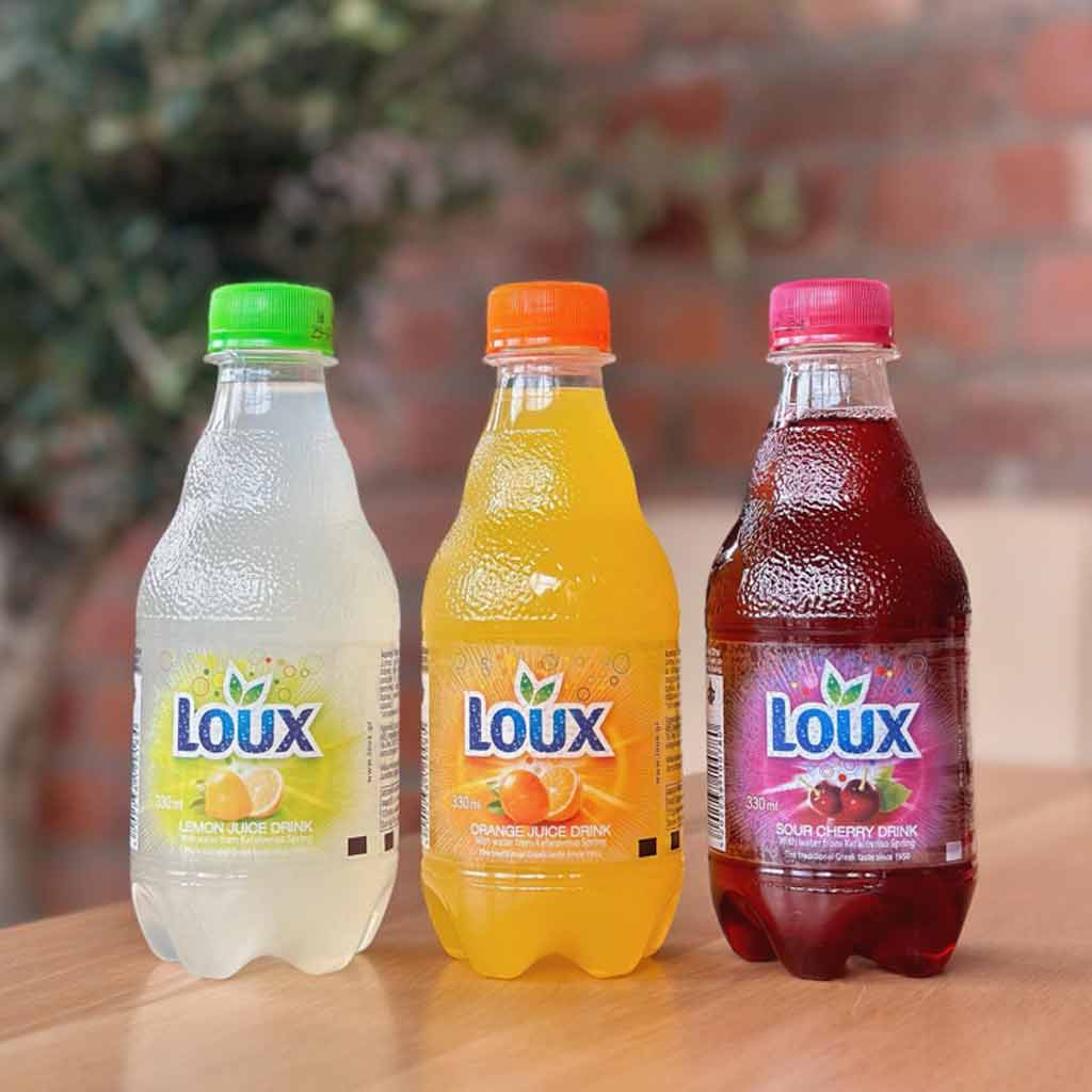 Loux görög üdítő, greek drinks